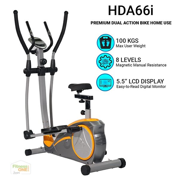 Slimline cross trainer hot sale