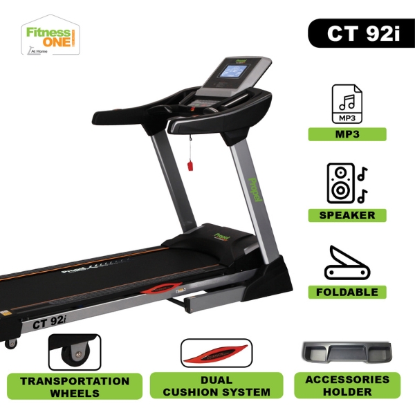best treadmill with accessories ct92i