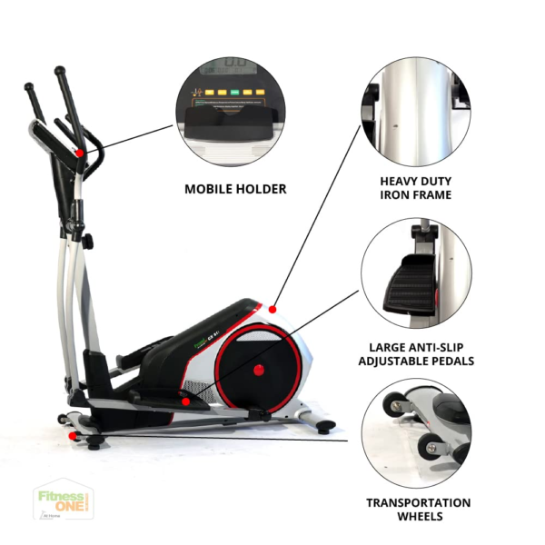 Cross trainer machine CX81 mobile holder