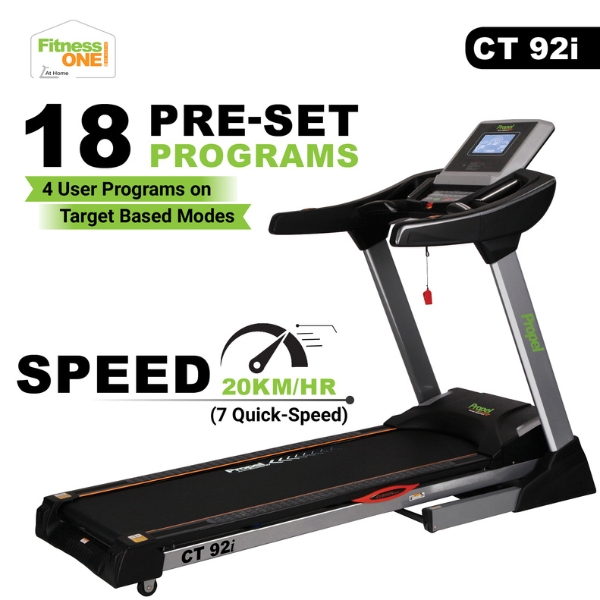 treadmill ct92i18 pre set programs