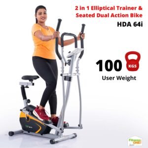 Seated Dual Action Bike - Image 3