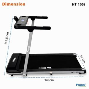 HT 105i Foldable Treadmill for Home - Image 5