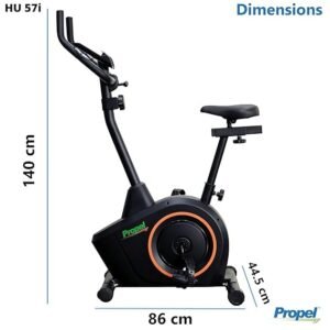 HU 57i Upright Exercise Bike - Image 3