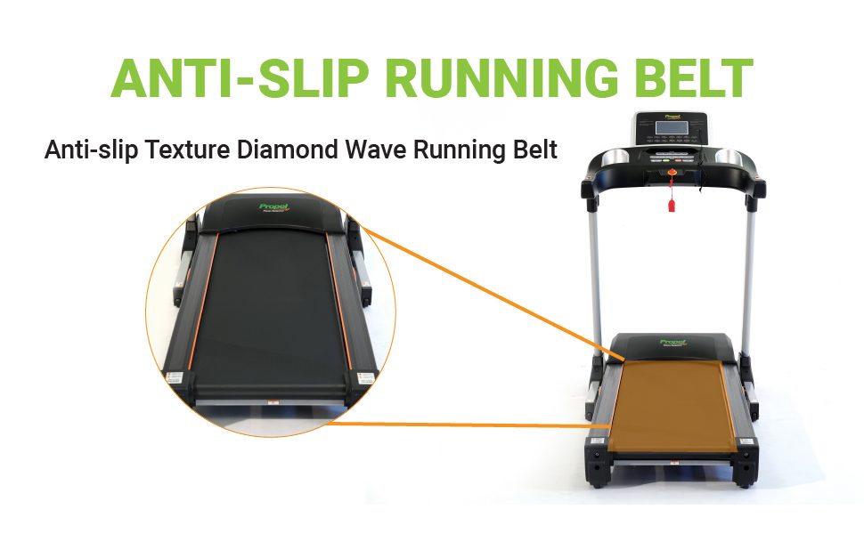 Treadmill PT84i antislip running belt